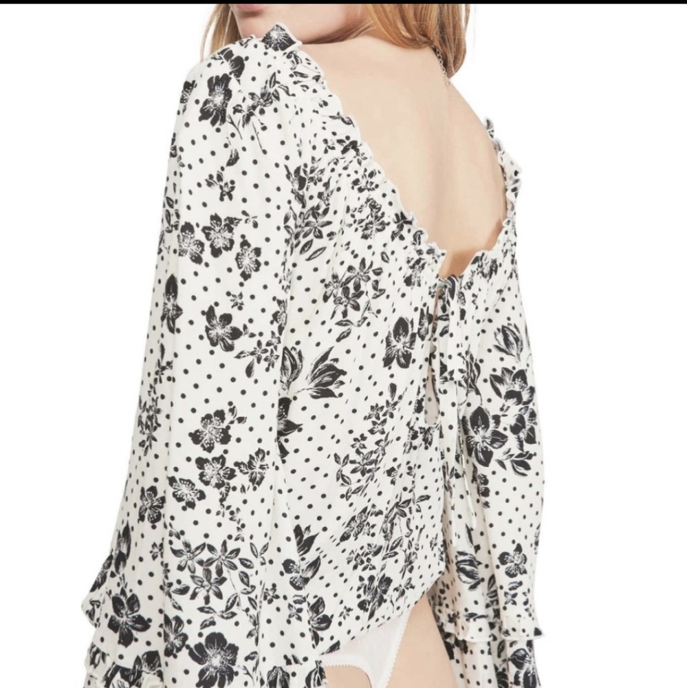 Free People One On One Date Bodysuit floral thon - Picture 5 of 5